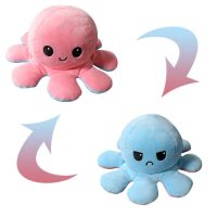 Obojstranná chobotnica zmena nálad - Modrá a Ružová