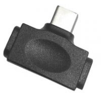Rozdvojka USB-C na Micro USB a Apple Lightning - Čierna
