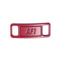 Kovová spona - precka na šnúrky AF1 - Červené