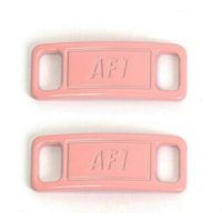 Kovová spona - precka na šnúrky AF1- Ružová