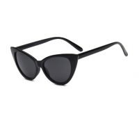 Dámske slnečné okuliare CAT EYE - Úzke čierne