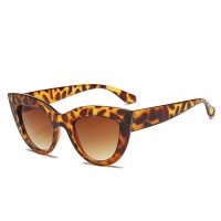 Dámske slnečné okuliare CAT EYE - Leopardie