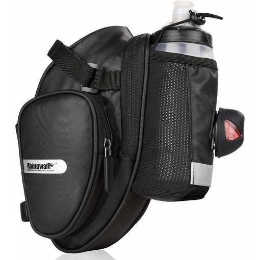 Foto - Cyklistická vodotesná taška pod sedlo - Čierna