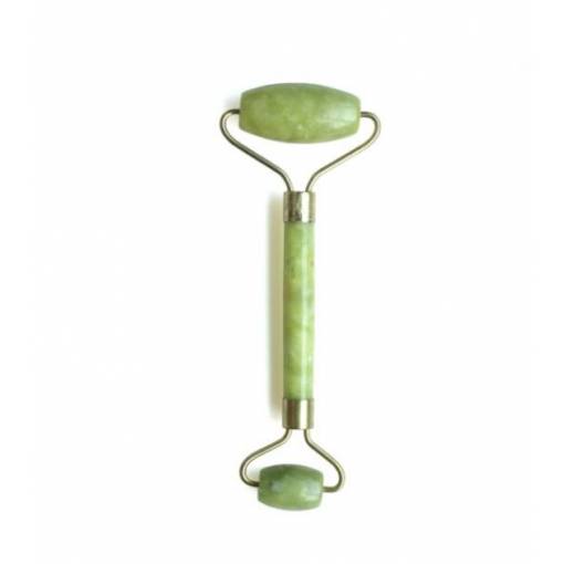Foto - Liftingový a masážny valček Jade roller - Zelený