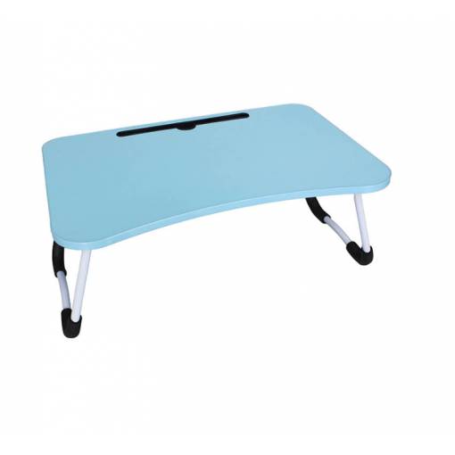Foto - Skladací stolík pod notebook - Modrý