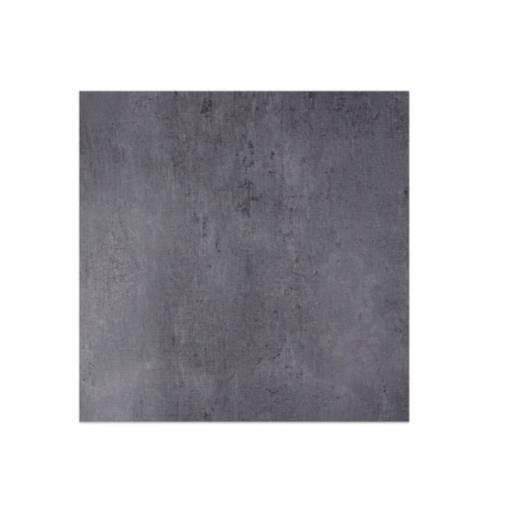 Foto - Dekor PVC samolepiaca dlaždica - Lesklé tmavo sivé