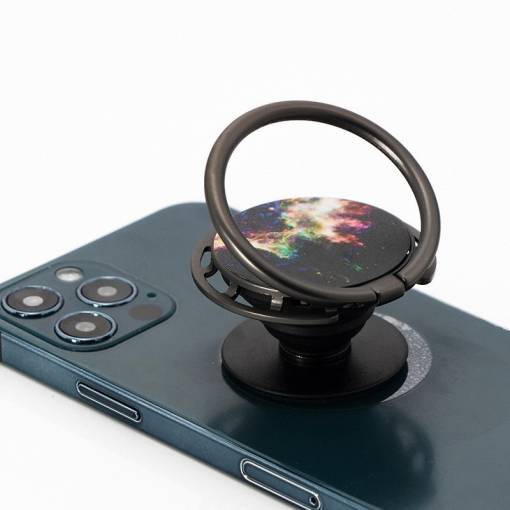 Foto - Pop Socket držiak na mobilný telefón - Galaxia, zelená