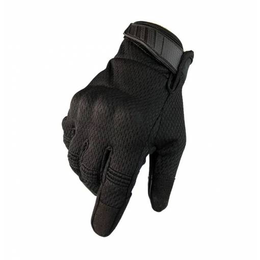 Foto - Pánske športové taktické rukavice - Čierne, veľkosť S