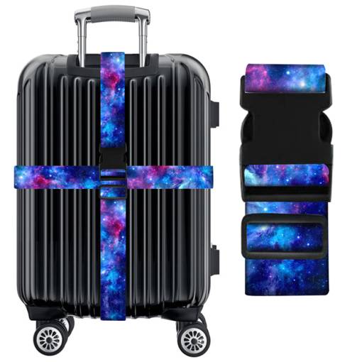 Foto - Bezpečnostný popruh na kufor - Galaxia