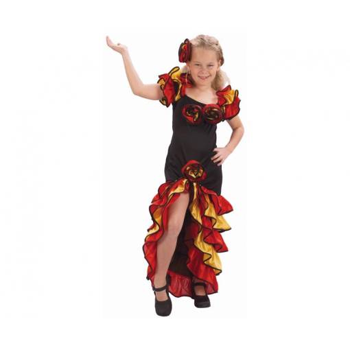 Foto - Detský kostým - Španielska tanečnica 130/140