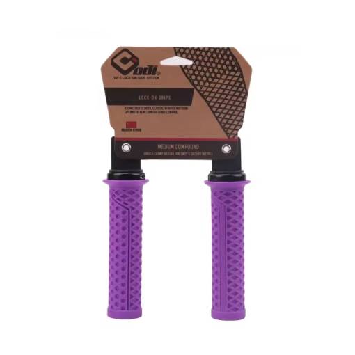 Foto - Rukoväte na bicykel - Fialové