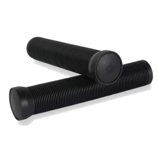 Foto - Žíhané rukoväte na bicykel - Čierne