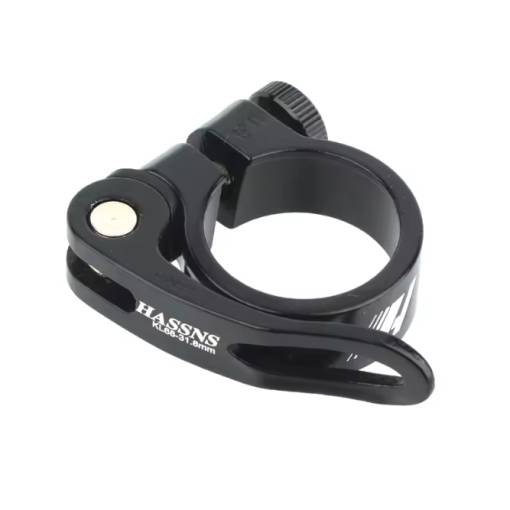 Foto - Rýchloupínacia sedlová objímka pre kolesá 31,8 - Čierna