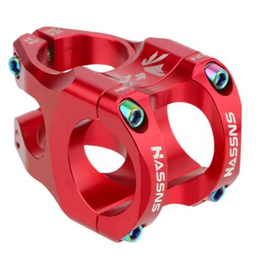 Foto - Nastaviteľný predstavec na riadidlá 35 mm - Červený