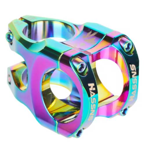 Foto - Nastaviteľný predstavec na riadidlá 35 mm - Dúhový