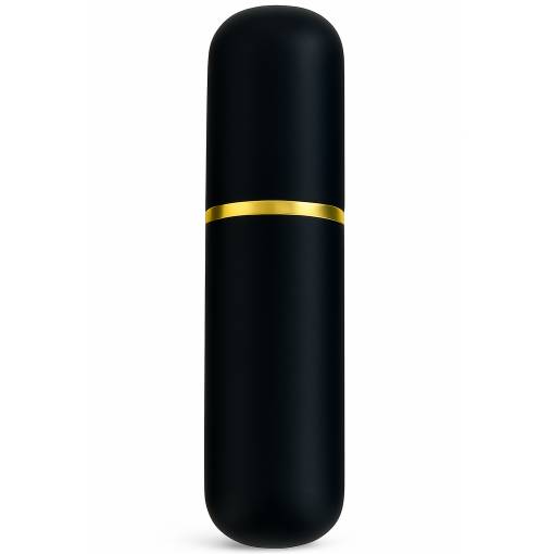 Foto - Cestovný flakón na parfum 5 ml - Čierný