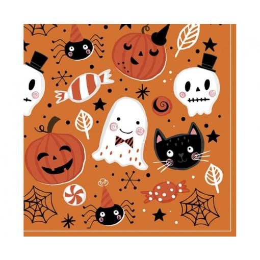 Foto - Papierové ubrousky - Halloween