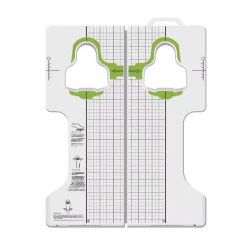 Foto - Šablóna pre nastavenie kufrov cyklistických tretier - LOOK Keo