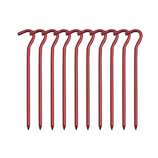 Foto - Hliníkové stanové kolíky - 10 kusov