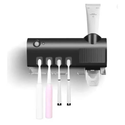 Foto - Samolepiaci držiak na elektrickú zubnú kefku - Biely