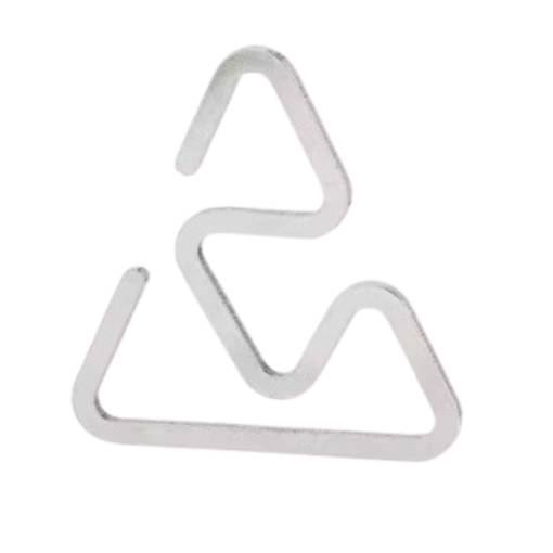 Foto - Kempingový trojúhelníkový háček z nerezové oceli