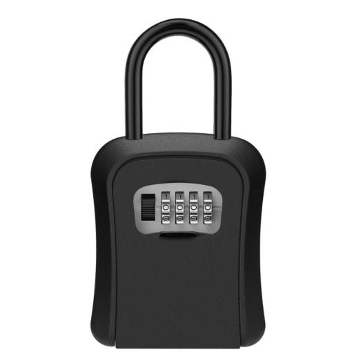 Foto - Univerzálny kódový zámok pre nábytok - čierny