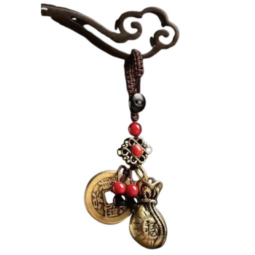 Foto - Prívesok na kľúče - Amulet bohatstva