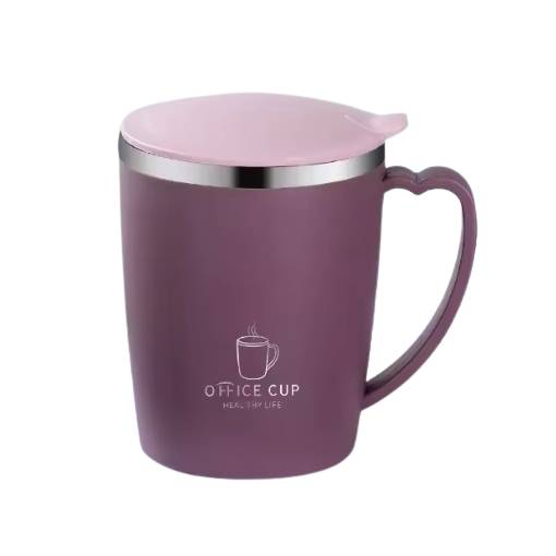 Foto - Termo hrnček s viečkom 350ml - Fialový