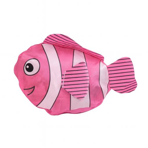 Foto - Skládací nákupní taška - Růžová rybička