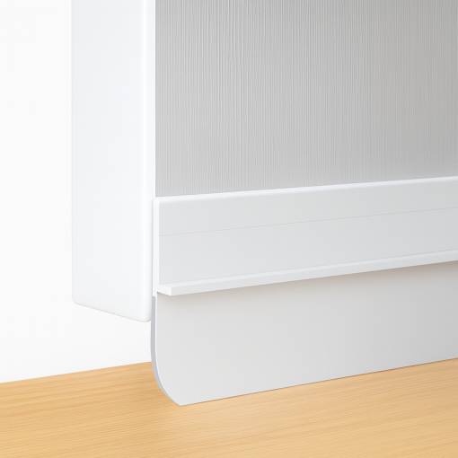 Foto - Samolepiaca lišta pod dvere 100 cm - Biela