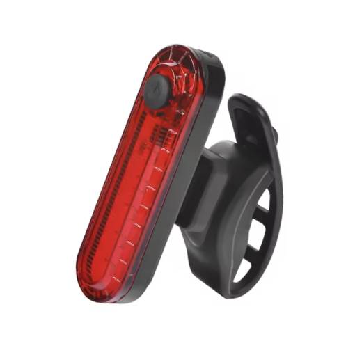 Foto - Zadné LED svetlo na bicykli USB