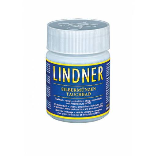 Foto - LINDNER čistiaci kúpeľ pre strieborné mince - 250 ml