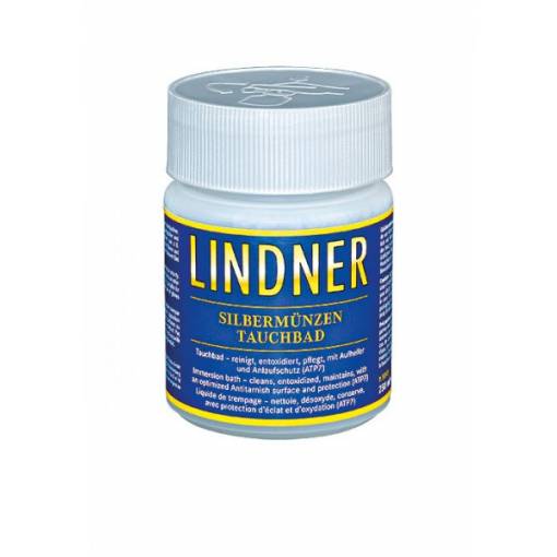 Foto - LINDNER čistiaci kúpeľ pre strieborné mince - 250 ml