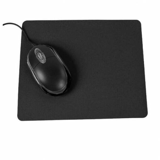 Foto - Podložka pod myš Basic (20.5x15.7 cm) - Čierna