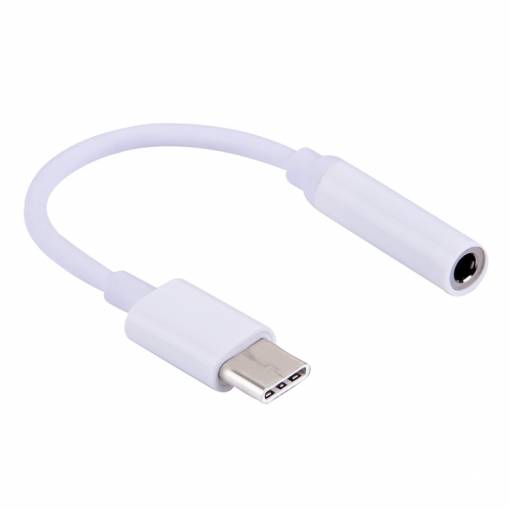 Foto - Single Redukcia USB-C na 3.5mm jack - Biela