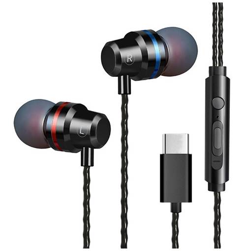 Foto - Slúchadlá Thin T1 (USB-C) - Čierna