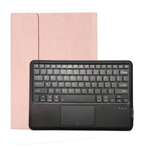 Foto - Klávesnica pre iPad Pro 12.9 (2020) + slot pre Apple Pencil - Rose Gold