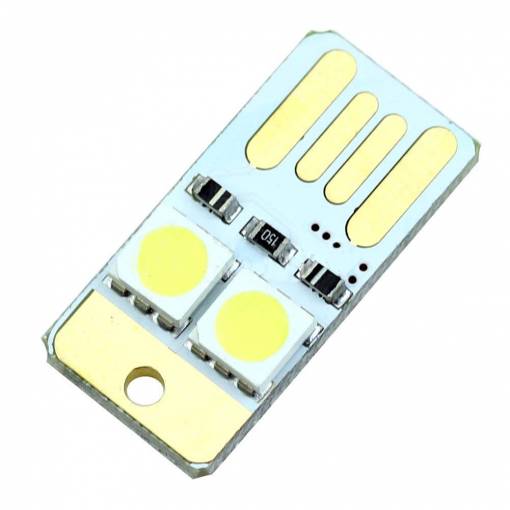 Foto - Mini vreckové svietidlo - USB LED