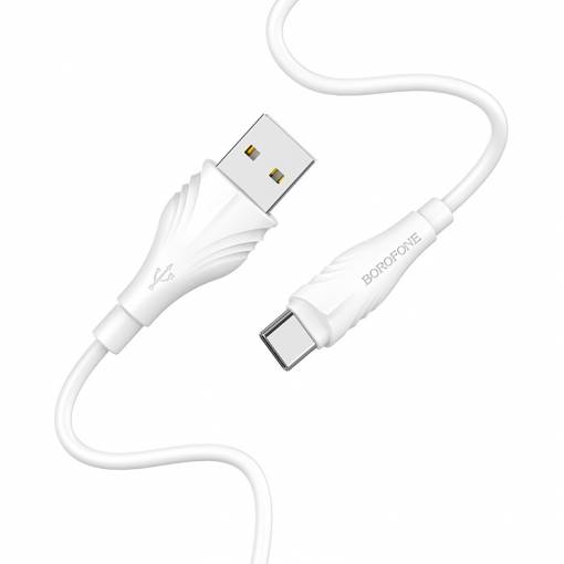 Foto - Borofone kábel USB-C 5V/3A - 3 metre