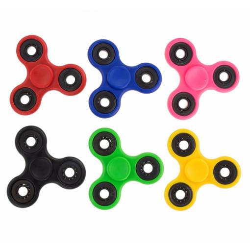 Foto - Kovový Fidget spinner - Náhodná farba