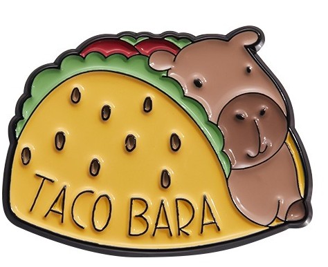 E-shop Odznaky Kapybara - Tacos